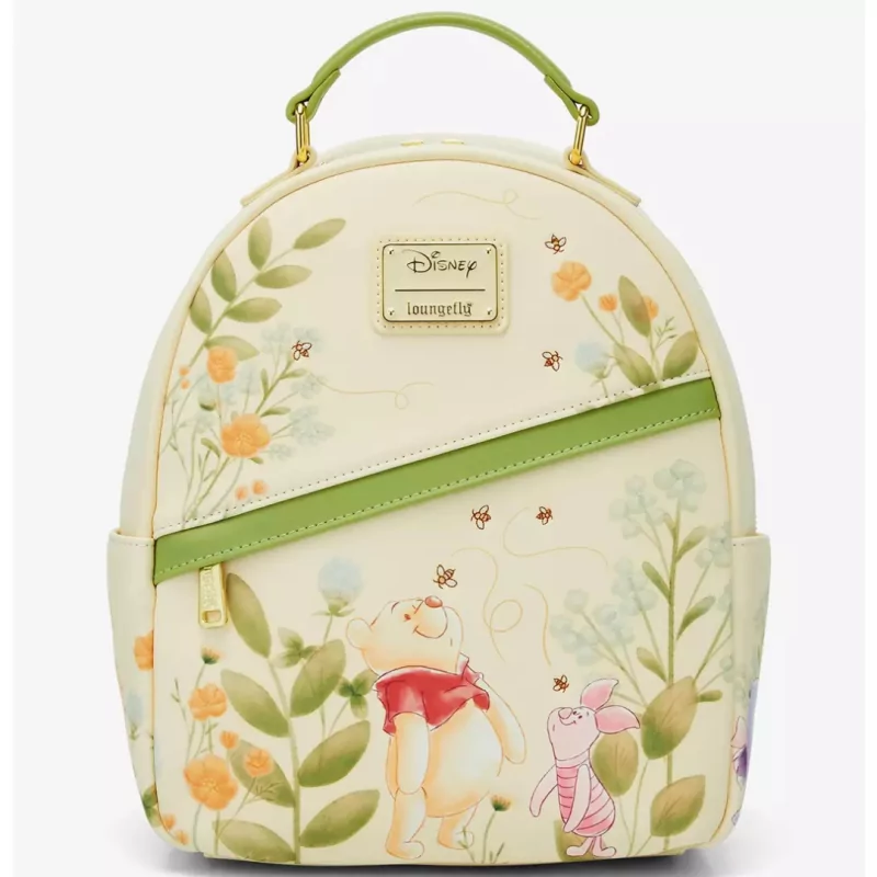 Sac à dos Pooh et porcinet botanical bear Winnie l'ourson LOUNGEFLY