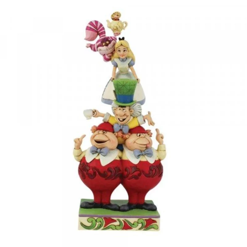 Figurine We're all mad here Alice au pays des merveilles Disney traditions 6008997