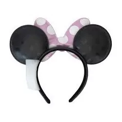 Ears Floral rock the dot Minnie Mouse LOUNGEFLY