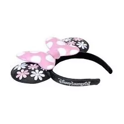 Ears Floral rock the dot Minnie Mouse LOUNGEFLY