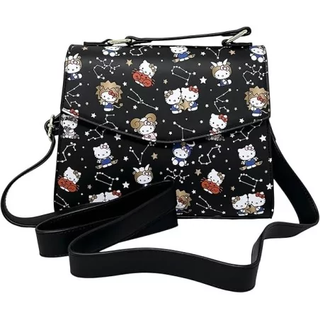 Sac à bandoulière Zodiac AOP Hello Kitty LOUNGEFLY