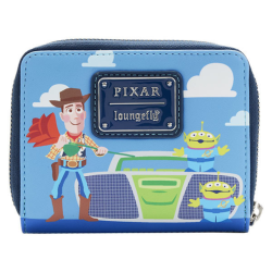 Porte monnaie Woody Jessie et Buzz Toy Story Loungefly