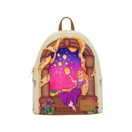 Sac à dos Lantern Window Raiponce LOUNGEFLY - Livraison 03/2025