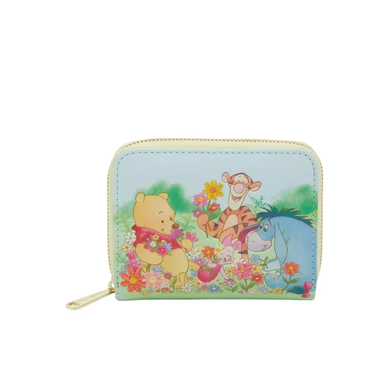 Porte Monnaie Floral Friends Winnie l'Ourson Loungefly livraison 03/25