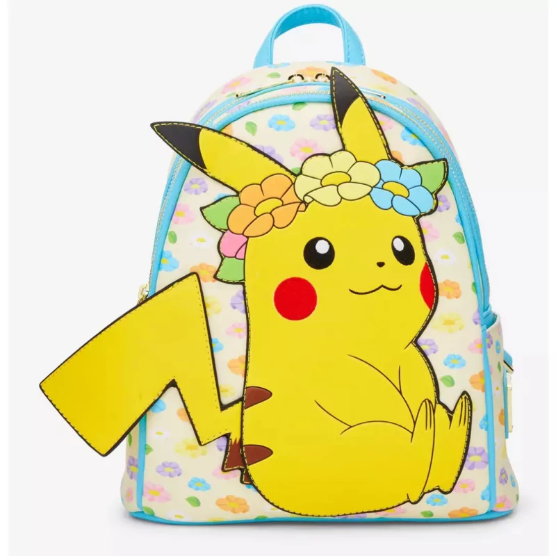 Sac à dos Pikachu flower crown Pokémon LOUNGEFLY - Livraison 03/2025