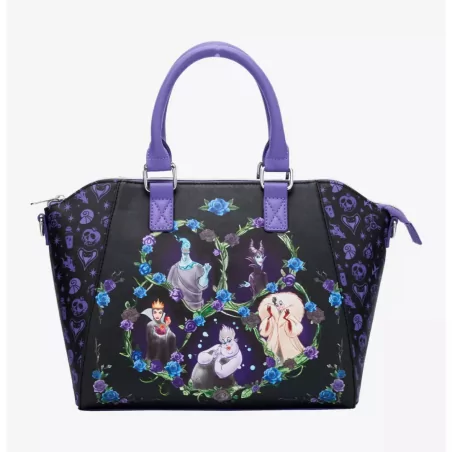 Sac à bandoulière villains floral icons disney LOUNGEFLY - Livraison 04/2025