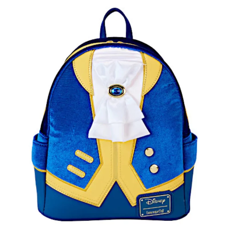 Sac à dos Prince Adam velour cosplay La belle & la bête LOUNGEFLY