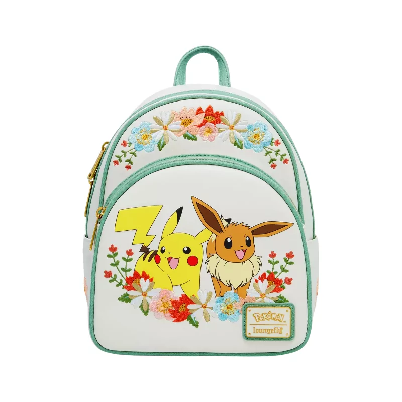 Sac à dos Pokémon Pikachu and Eevee Floral Loungefly