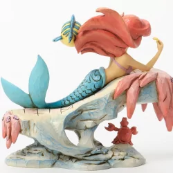Figurine Ariel on rock 25ème anniversaire Disney traditions 4037501
