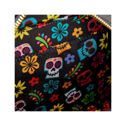 Sac Bandoulière Miguel Floral Skull COCO LOUNGEFLY