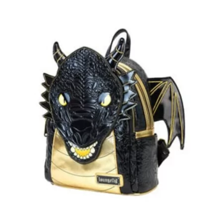 Sac à dos Black gold Dragons LOUNGEFLY