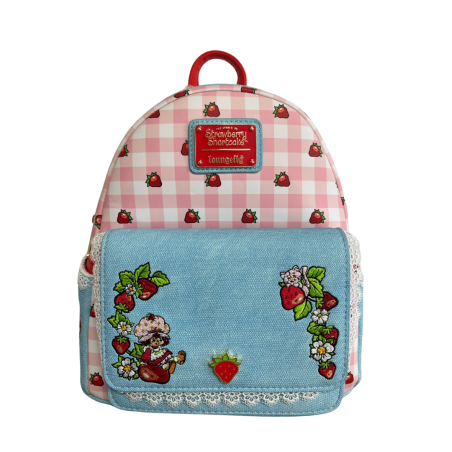 Sac à dos Denim Charlotte aux Fraises Loungefly