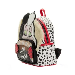 Sac à dos vilains scène Cruella 101 Dalmatiens LOUNGEFLY