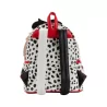 Sac à dos vilains scène Cruella 101 Dalmatiens LOUNGEFLY