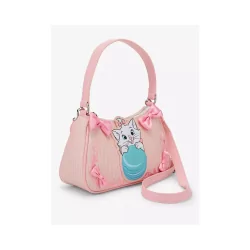 Sac à bandoulière macaron bow Les Aristochats LOUNGEFLY