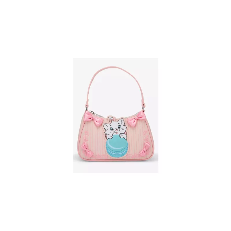 Sac à bandoulière macaron bow Les Aristochats LOUNGEFLY
