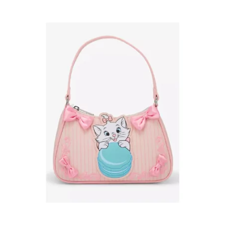 Sac à bandoulière macaron bow Les Aristochats LOUNGEFLY