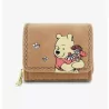 Portefeuille floral brown Winnie l'ourson LOUNGEFLY
