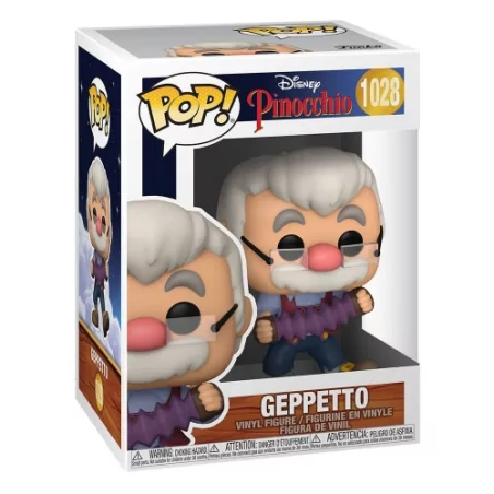POP Gepetto avec son accordéon Pinocchio N°1028