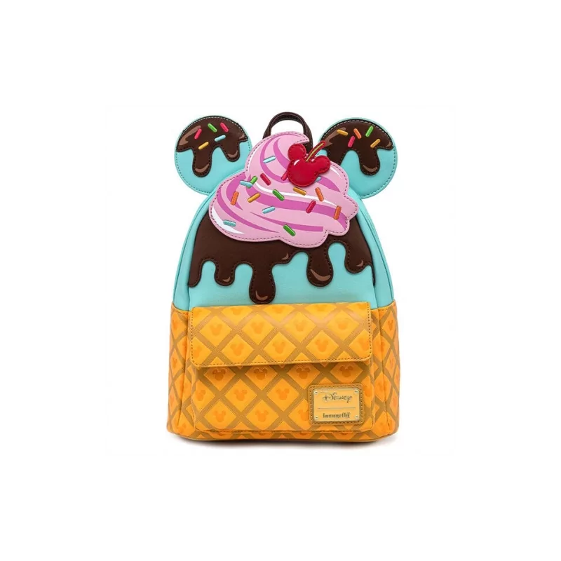 Sac à dos sweets icecream Mickey and Minnie LOUNGEFLY