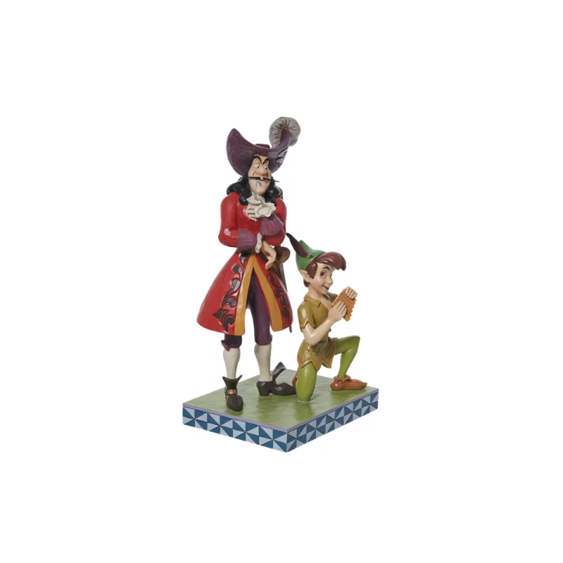 Figurine Le bien et le mal Peter pan et capitaine crochet Disney traditions 6011928