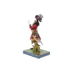 Figurine Le bien et le mal Peter pan et capitaine crochet Disney traditions 6011928
