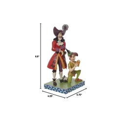 Figurine Le bien et le mal Peter pan et capitaine crochet Disney traditions 6011928