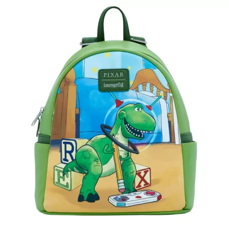 Sac à dos Pixar Rex Little Arms Mini Toy Story Disney LOUNGEFLY