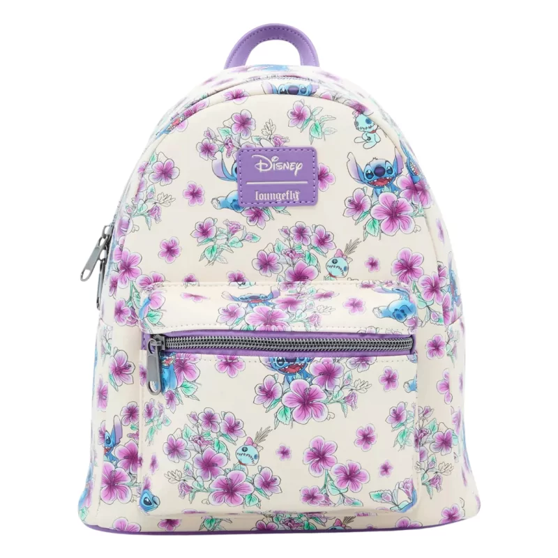 Sac à dos Hibiscus flowers Lilo & Stitch LOUNGEFLY