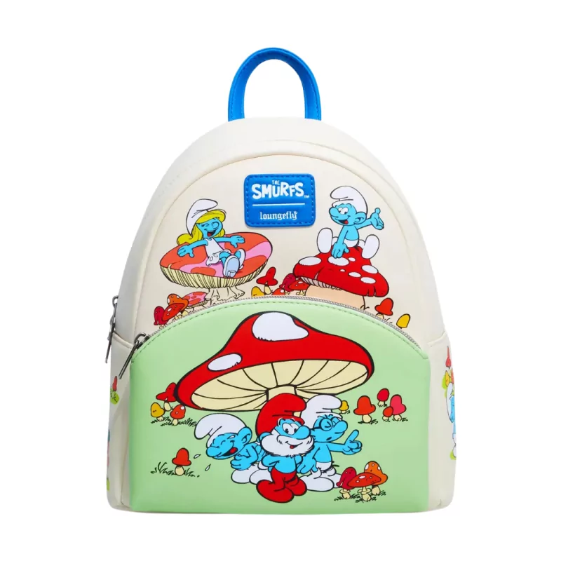 Sac à dos Mushroom Les Schtroumpfs LOUNGEFLY