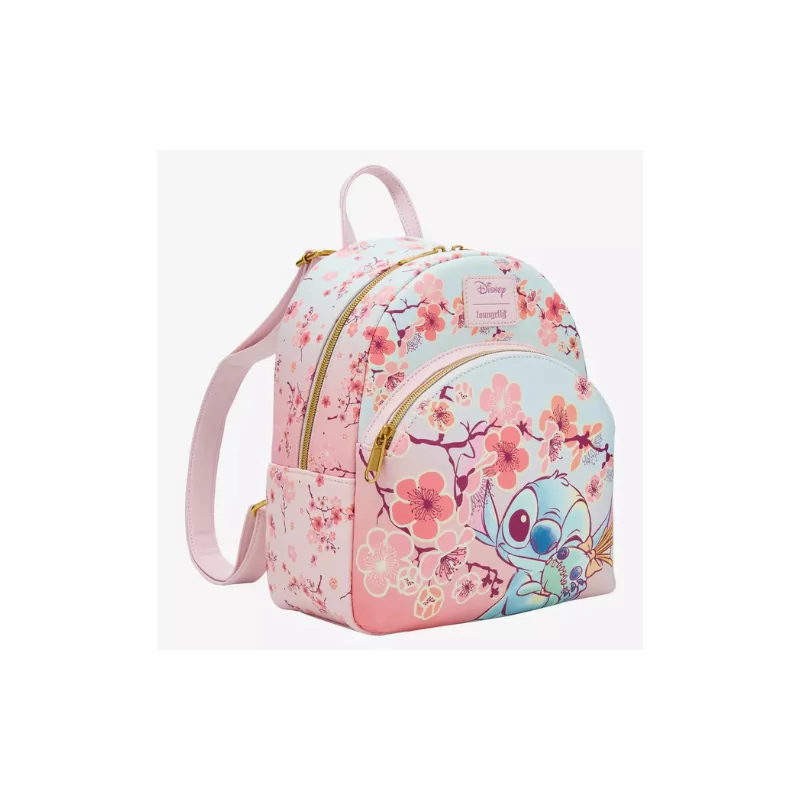 Sac à dos Stitch & scrump cherry blossom LOUNGEFLY - Livraison 05/2025