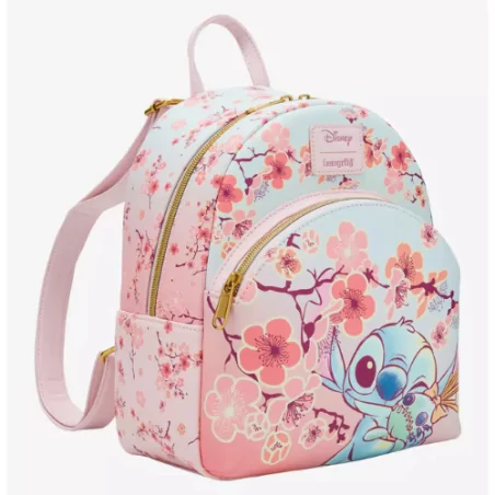 Sac à dos Stitch & scrump cherry blossom LOUNGEFLY - Livraison 05/2025