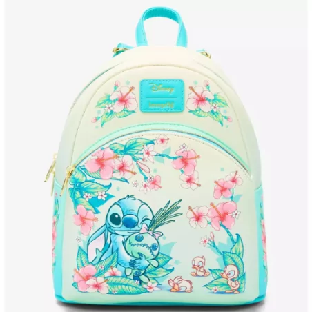Sac à dos floral stitch LOUNGEFLY - Livraison 05/2025