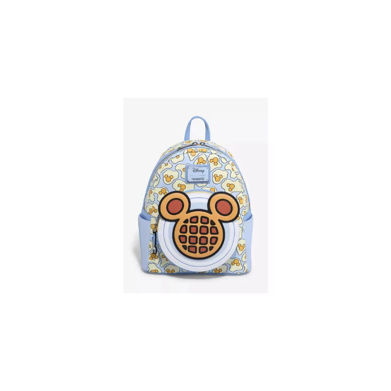 Sac à dos breakfast waffle scented Mickey Mouse LOUNGEFLY - Livraison 05/2025