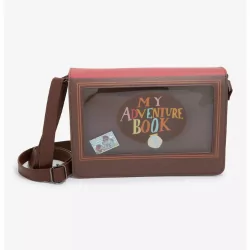 Sac à bandoulière Adventure book pin display Là-haut LOUNGEFLY - Livraison 06/2025
