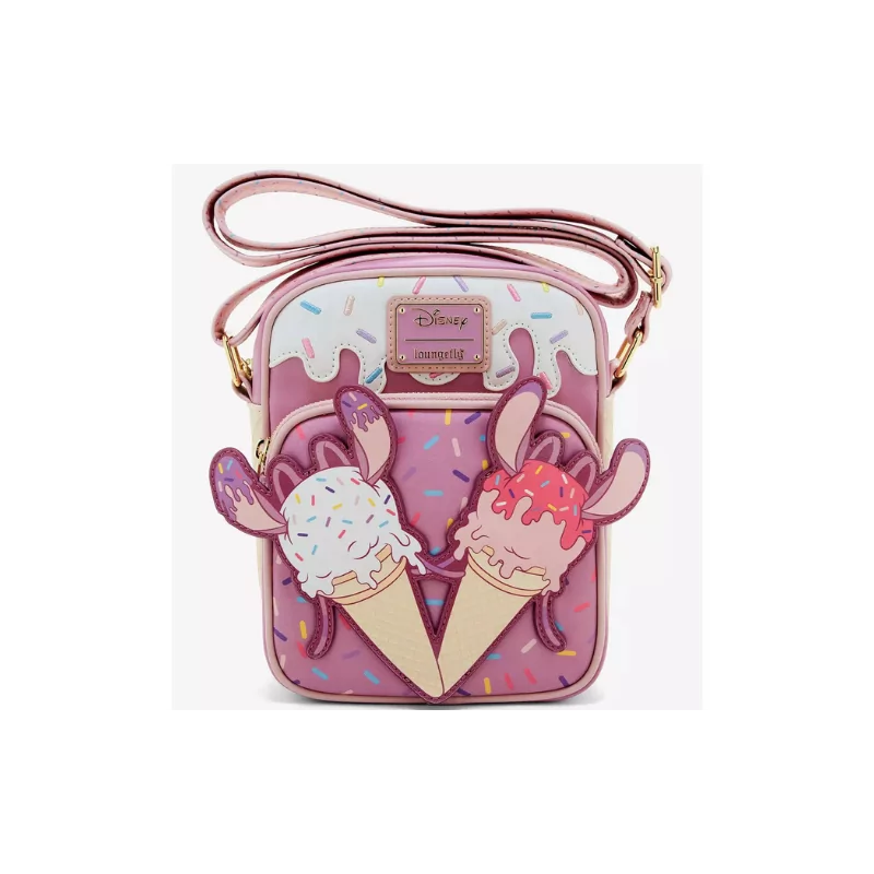 Sac à bandoulière Ice cream cone Stitch & Angel LOUNGEFLY - Livraison 06/2025