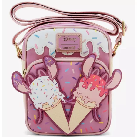 Sac à bandoulière Ice cream cone Stitch & Angel LOUNGEFLY - Livraison 06/2025