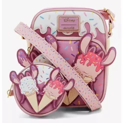 Sac à bandoulière Ice cream cone Stitch & Angel LOUNGEFLY - Livraison 06/2025