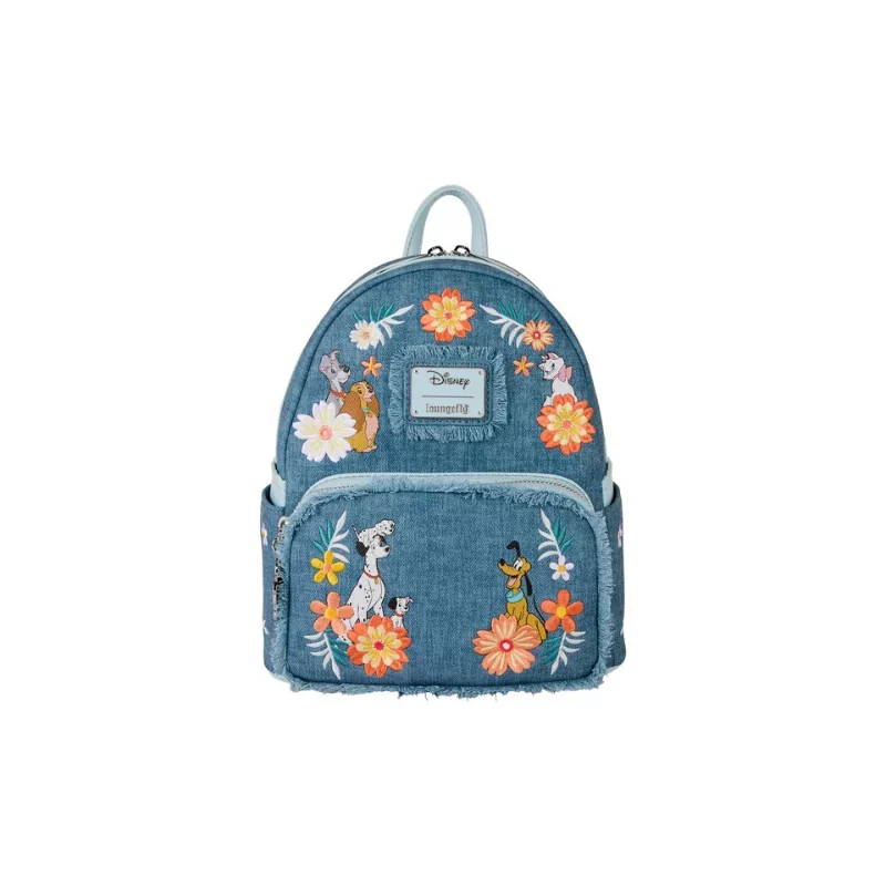Sac à dos Denim disney dogs LOUNGEFLY - Livraison 06/2025
