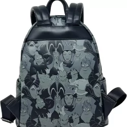 Sac à dos disney villains debossed AOP LOUNGEFLY