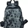 Sac à dos disney villains debossed AOP LOUNGEFLY
