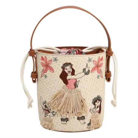Sac à bandoulière hula group floral bucket Stitch LOUNGEFLY