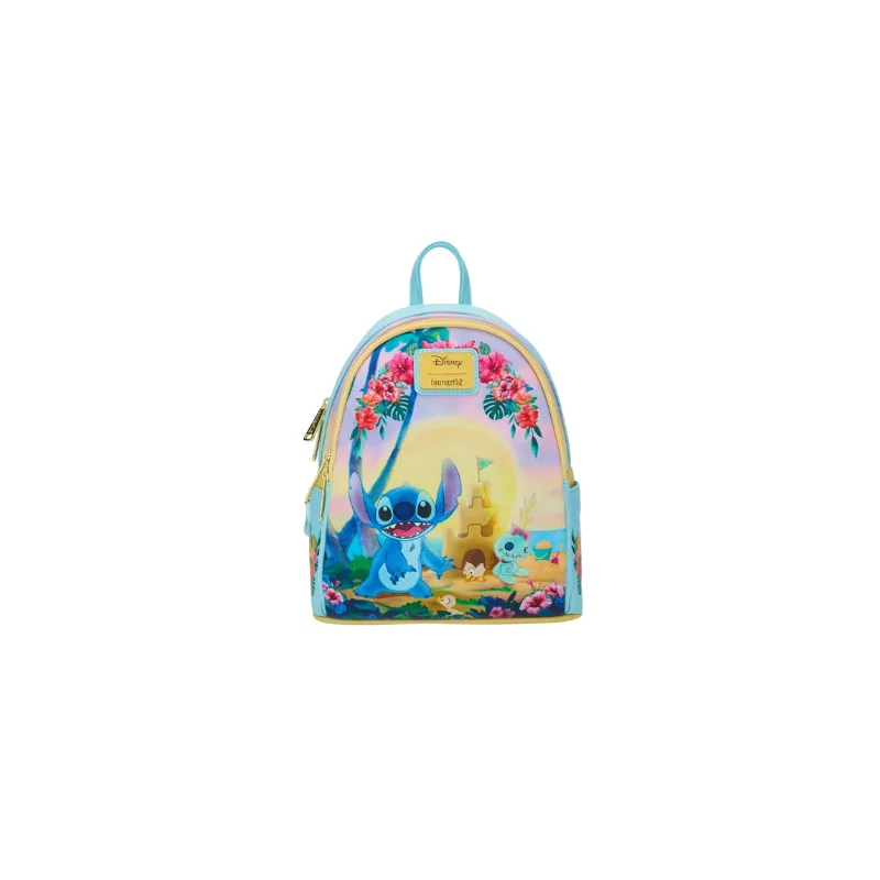 Sac à dos beach scène Lilo & Stitch LOUNGEFLY - Livraison 07/2025