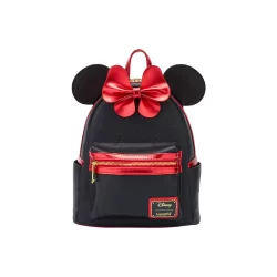 Sac à dos metallic red bow...