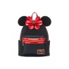 Sac à dos metallic red bow ears Minnie Mouse LOUNGEFLY - Livraison 07/2025