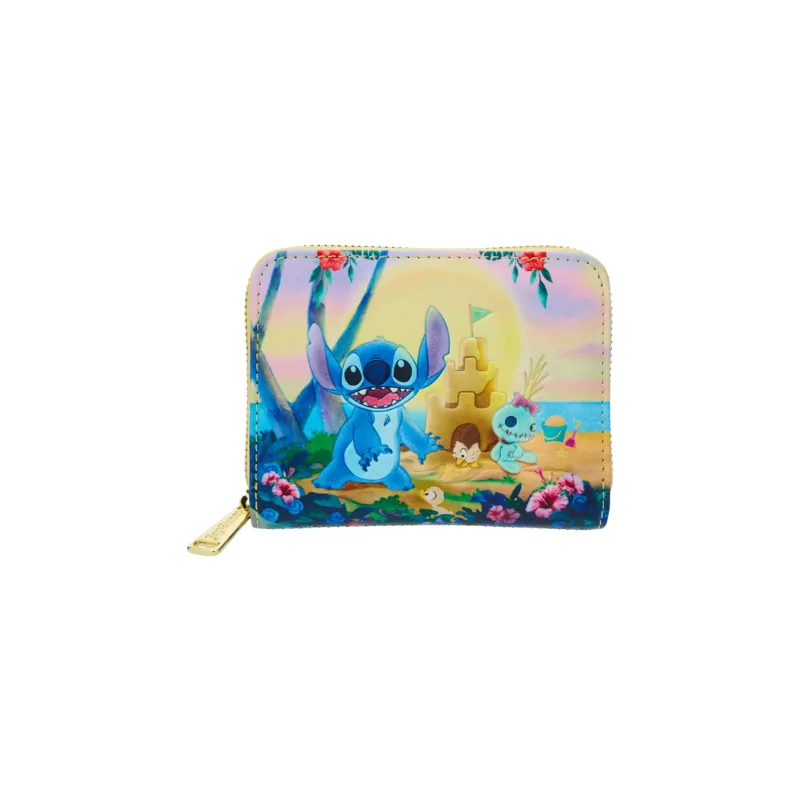 Portefeuille beach scène Lilo & Stitch LOUNGEFLY - Livraison 07/2025