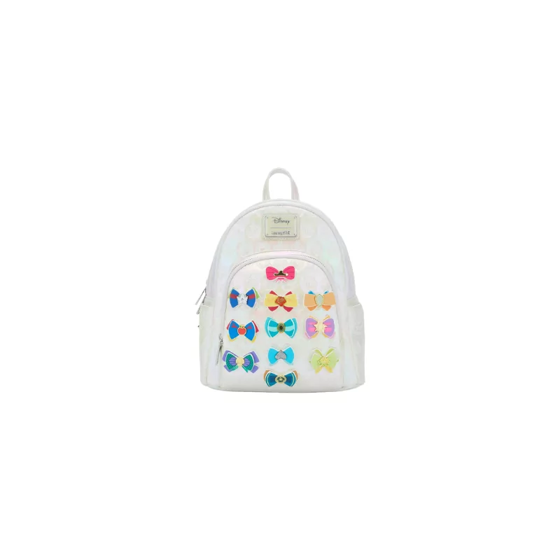 Sac à dos Bows irridescent Princesses LOUNGEFLY - Livraison 07/2025