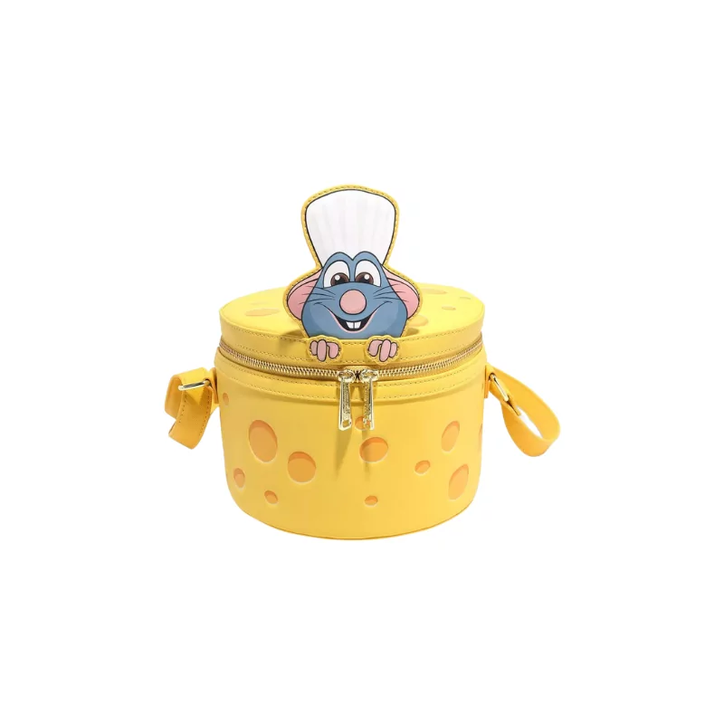 Sac à bandoulière Remy cheese wheel strawberry scented LOUNGEFLY - Livraison 08/2025