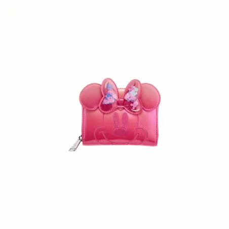 Portefeuille Pink Confetti Minnie Mouse LOUNGEFLY - Livraison 08/2025