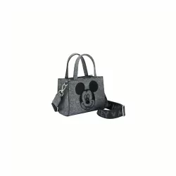 Sac à bandoulière Grey denim Mickey Mouse LOUNGEFLY - Livraison 08/2025